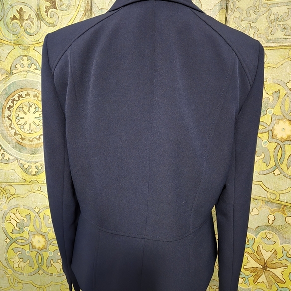 Kasper Navy dress with blazer. Dress size 8 and blazer size 10 - Picture 12 of 16